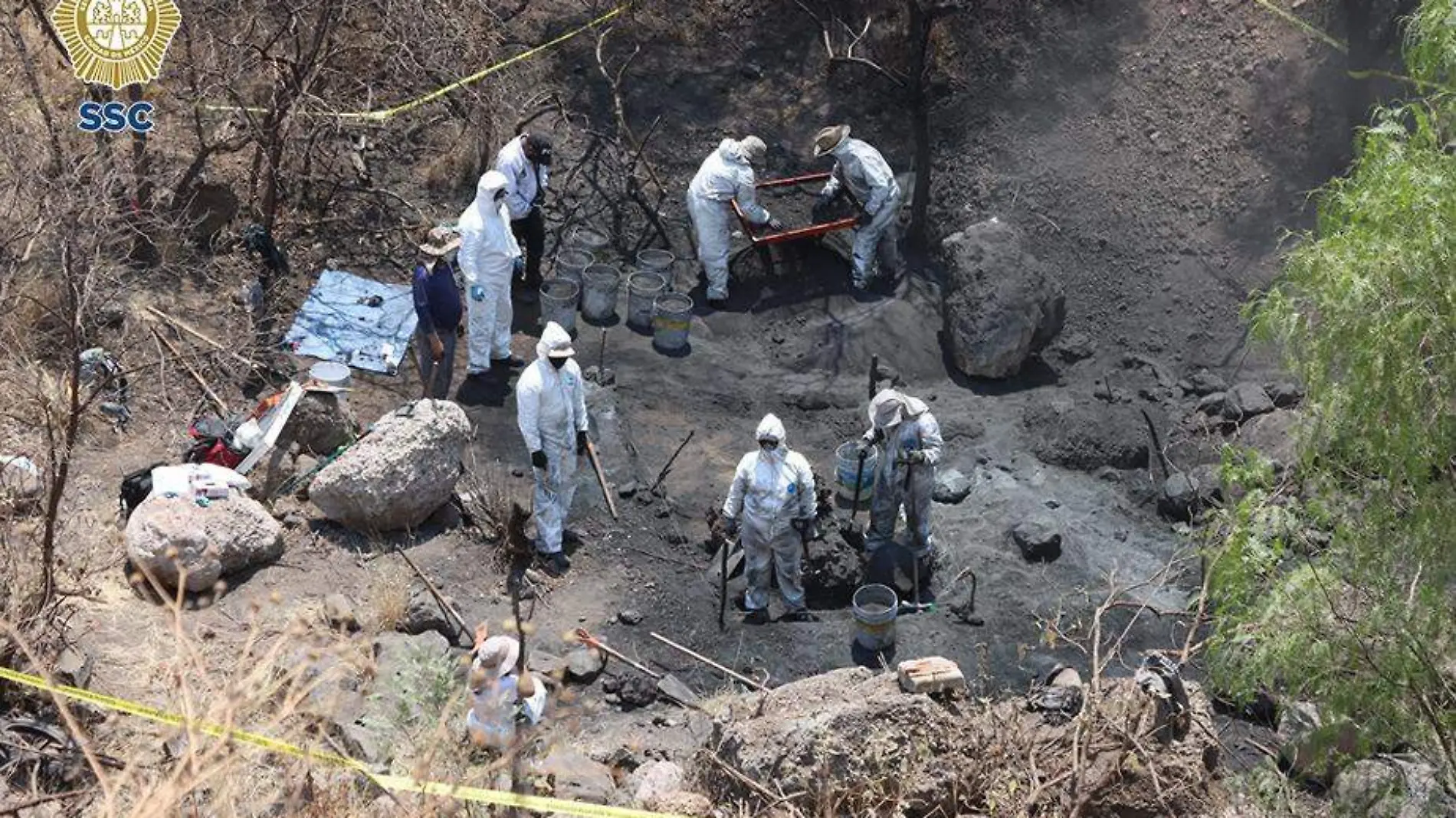 volcan xaltepec presunto crematorio CORTESIA